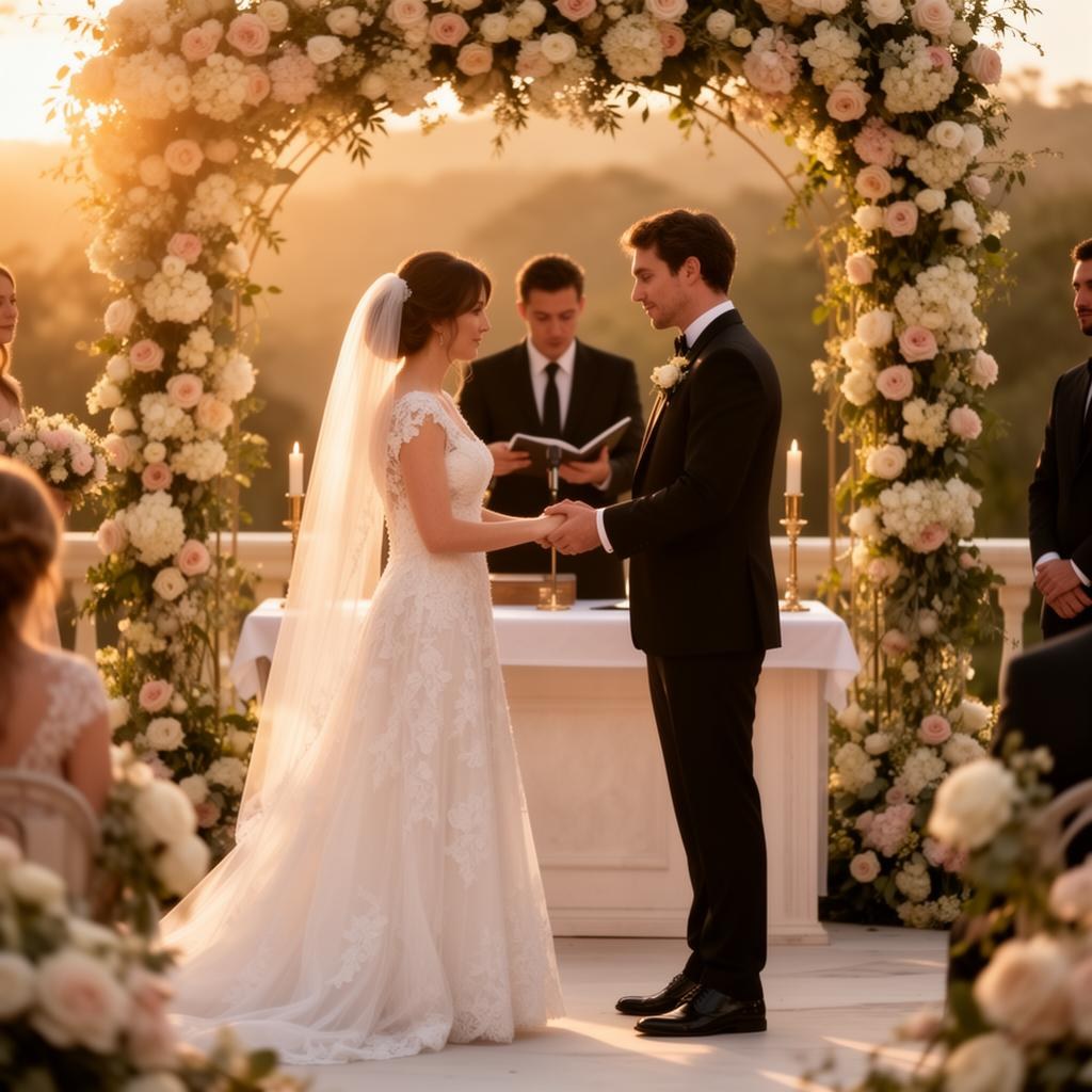 Casamento — Noivos cinematográficos, editorial e luz natural.